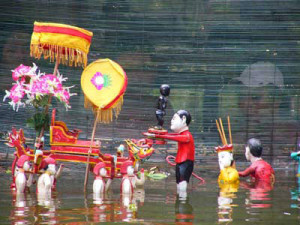 Вьетнамский кукольный театр на воде 